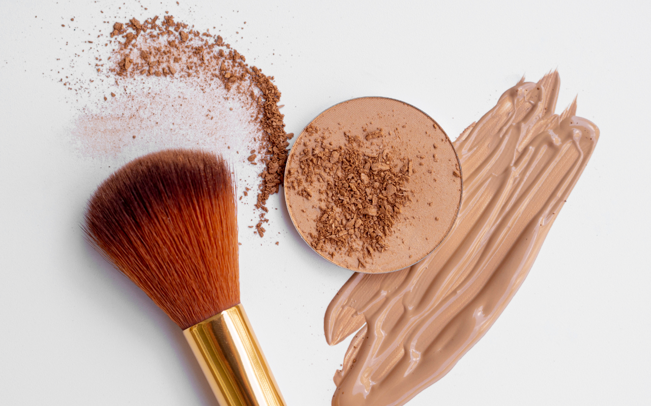 maquillaje natural para morenas, base para el cuello