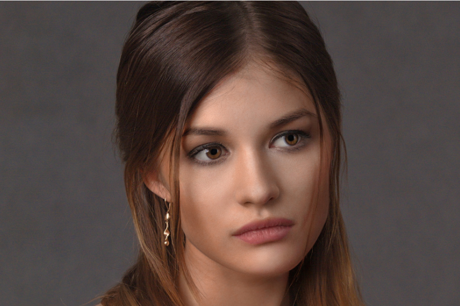 peinados para cabello corto, peinado cabello semirecogido